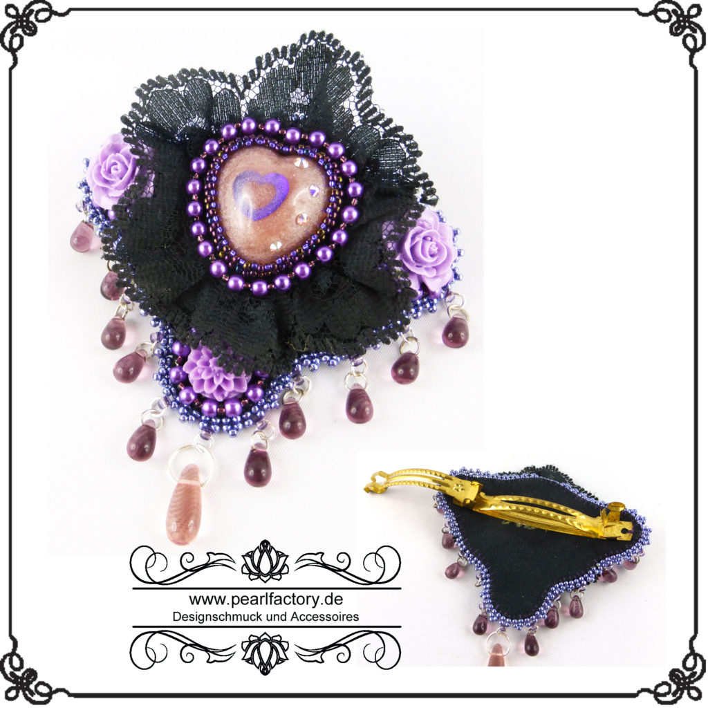haarspange-haarclips-headpiece-bead-embroidery-lila-herz-1
